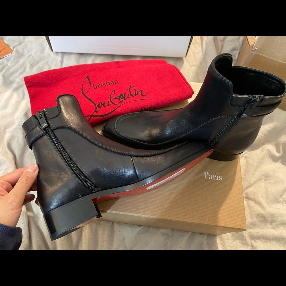 Christian Louboutin Leather Boots
